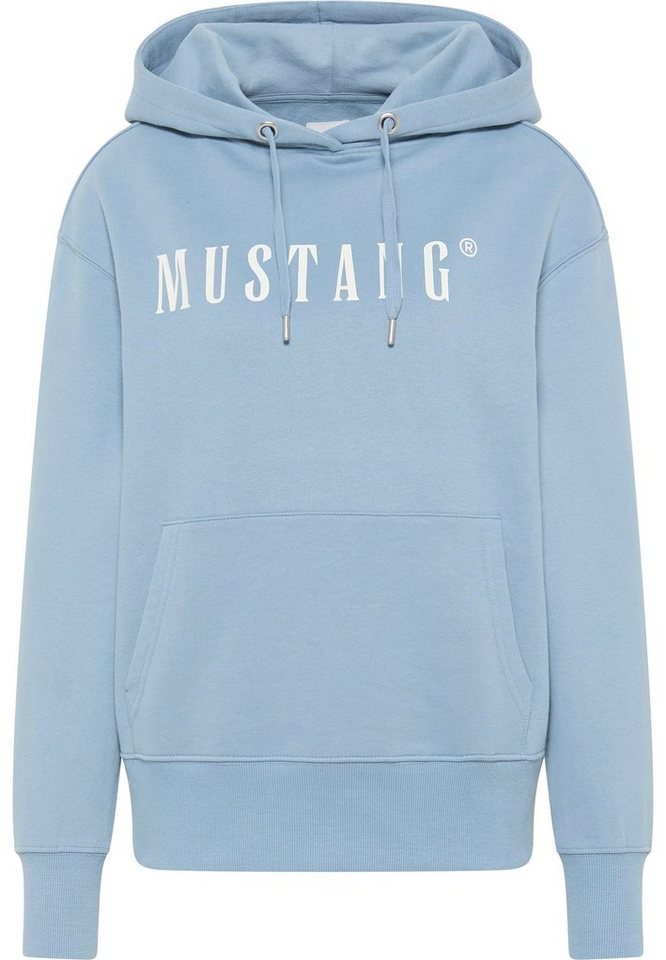 MUSTANG Kapuzensweatshirt Style Bianca H Logo von MUSTANG