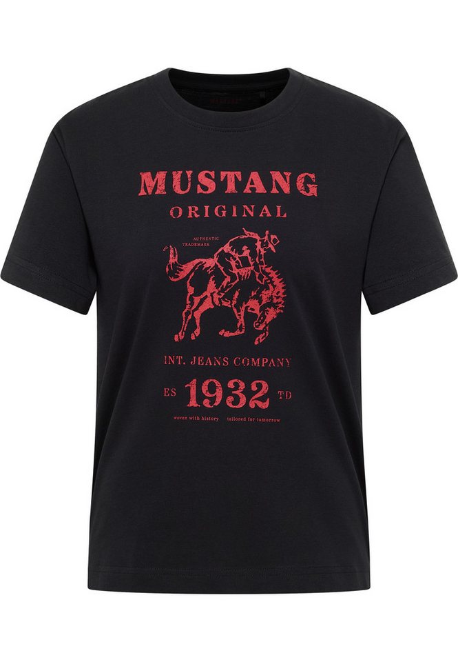 MUSTANG Kurzarmshirt Damen Style Floris von MUSTANG