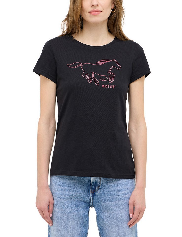 MUSTANG Kurzarmshirt Damen Style Loa von MUSTANG