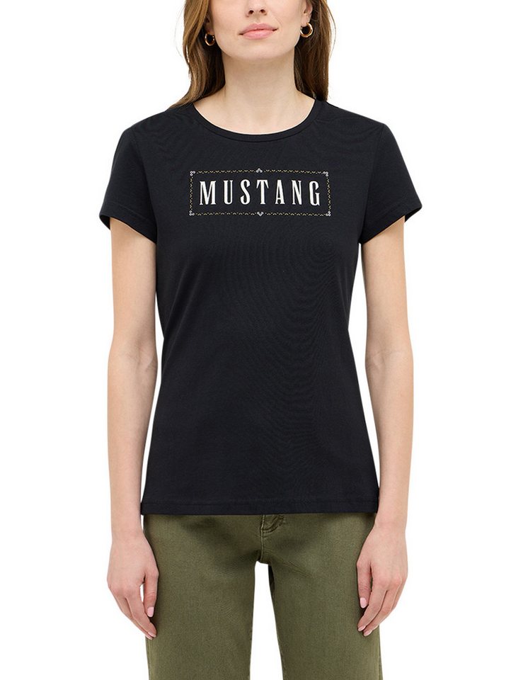 MUSTANG Kurzarmshirt Damen Style Loa von MUSTANG