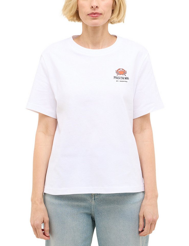 MUSTANG Kurzarmshirt Damen Style Monroe von MUSTANG