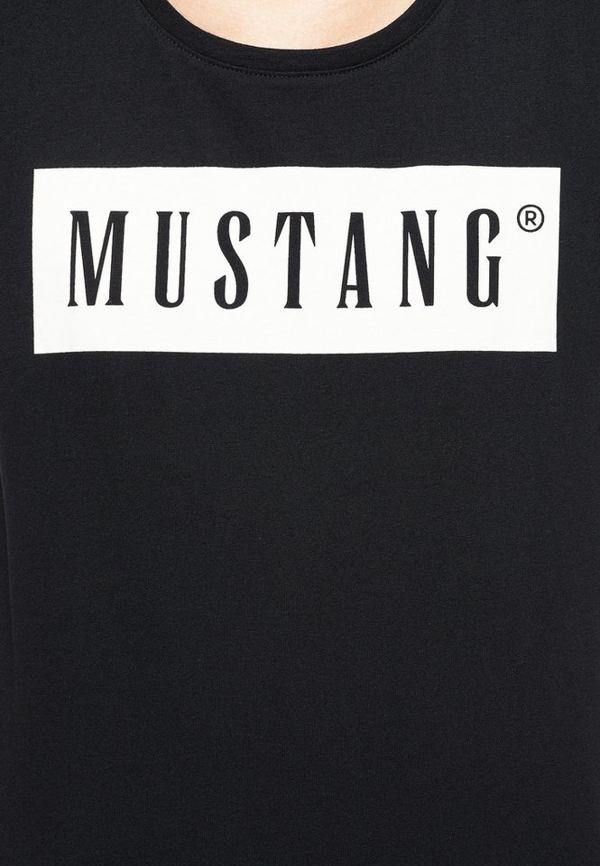 MUSTANG Kurzarmshirt T-Shirt von MUSTANG