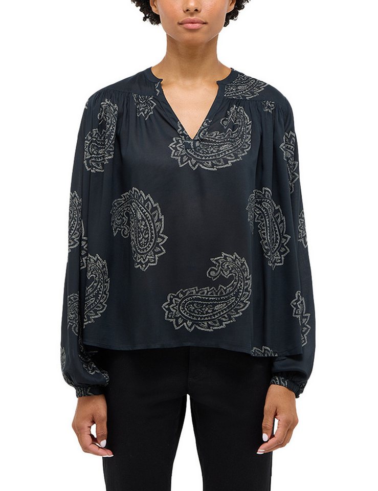 MUSTANG Langarmbluse Damen Style Feminine blouse von MUSTANG
