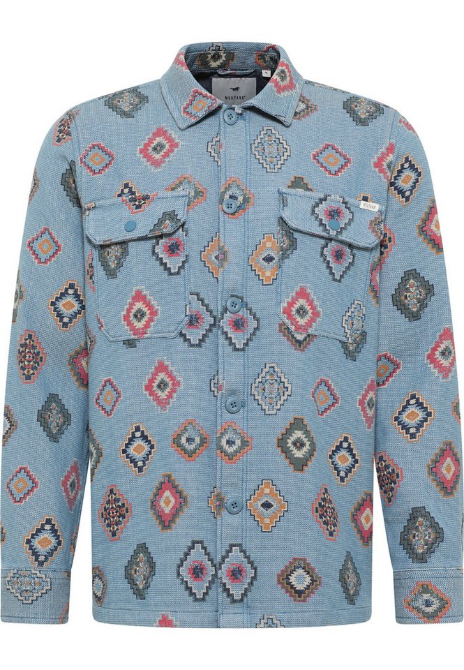 MUSTANG Langarmhemd Herren Style Dayton von MUSTANG