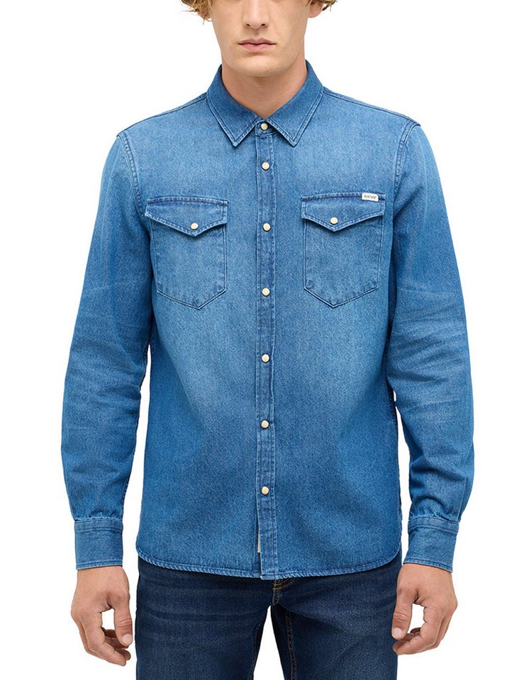 MUSTANG Langarmhemd Herren Style Duver von MUSTANG