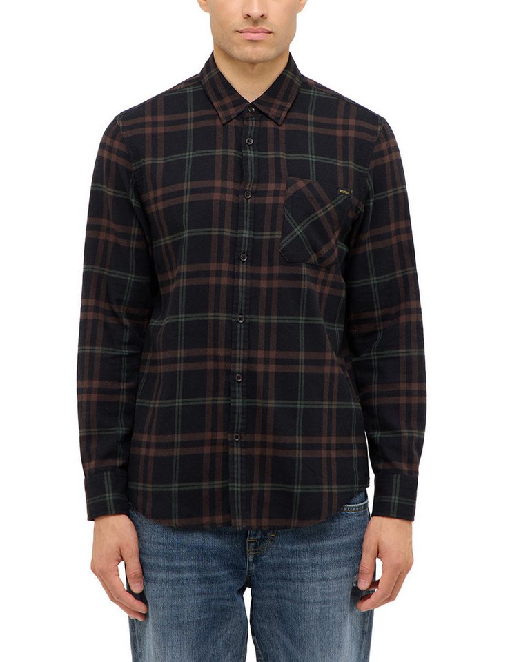 MUSTANG Langarmhemd Herren Style Eastbridge von MUSTANG