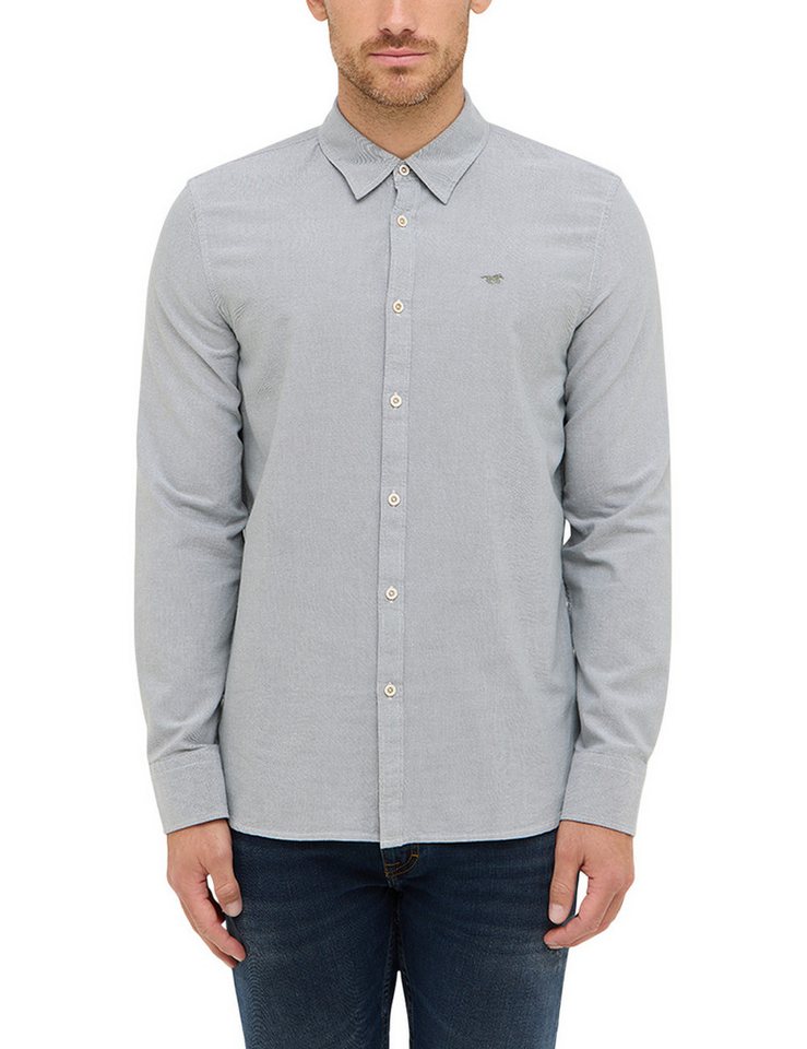 MUSTANG Langarmhemd Herren Style Edinburg von MUSTANG