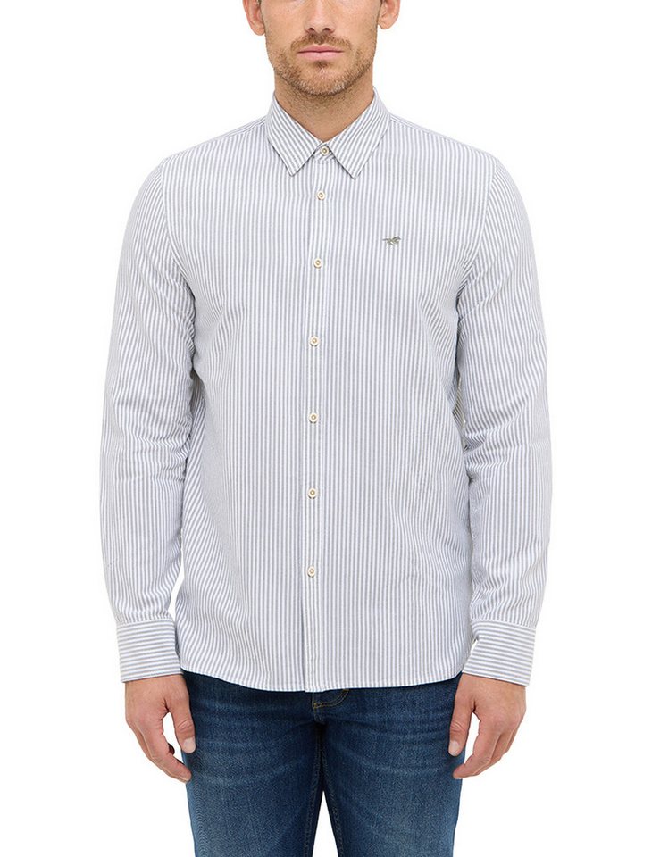 MUSTANG Langarmhemd Herren Style Edinburg von MUSTANG