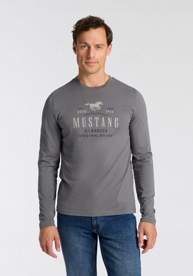 MUSTANG Langarmshirt Style Adrian von MUSTANG