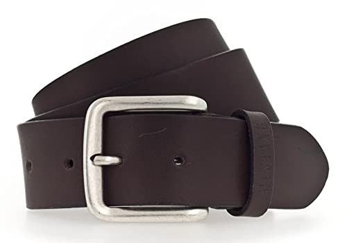 MUSTANG Leather Belt W100 Darkbrown - kürzbar von MUSTANG