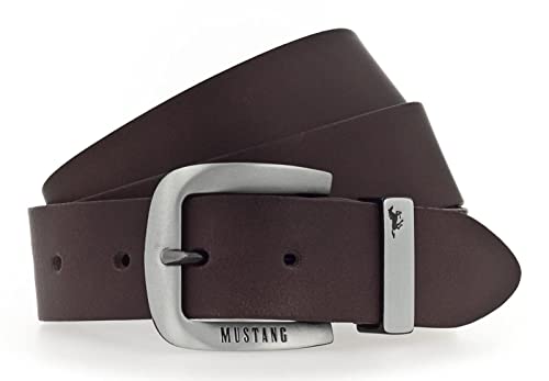 MUSTANG Leather Belt W110 Darkbrown von MUSTANG