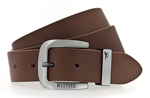 MUSTANG Leather Belt W115 Baileys von MUSTANG