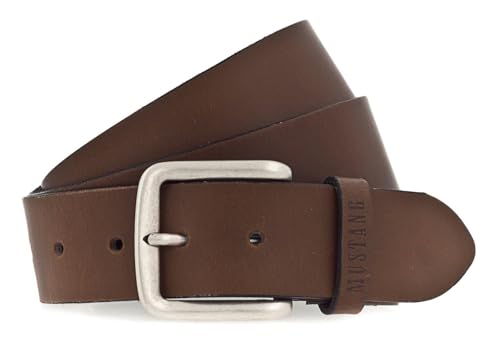 MUSTANG Leather Belt W85 Baileys - kürzbar von MUSTANG