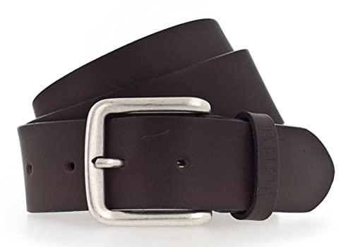 MUSTANG Leather Belt W90 Darkbrown - kürzbar von MUSTANG