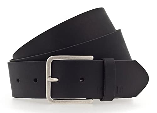 MUSTANG Leather Belt W95 Black von MUSTANG