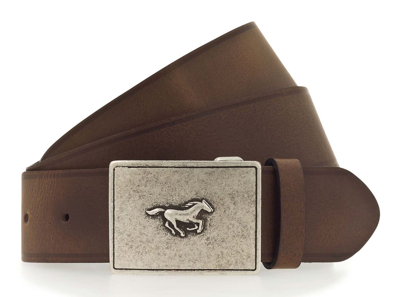 MUSTANG Ledergürtel 40mm Leather Belt aus echtem Leder von MUSTANG