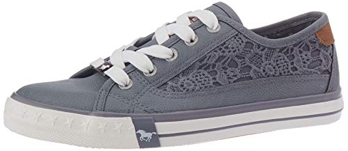 MUSTANG Mädchen 5024-307-875 Sneaker, Blau (Sky 875), 37 EU von MUSTANG