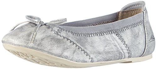 MUSTANG Damen 5031-205 Geschlossene Ballerinas, Silber 21 Silber von MUSTANG