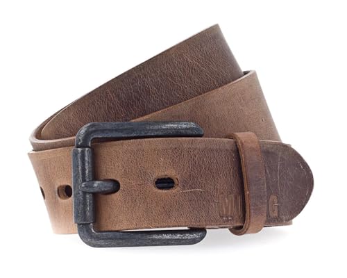 MUSTANG Male Belt W95 Dark Brown von MUSTANG