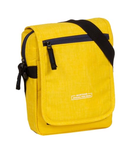 MUSTANG Napels Reporter With Flap Yellow von MUSTANG