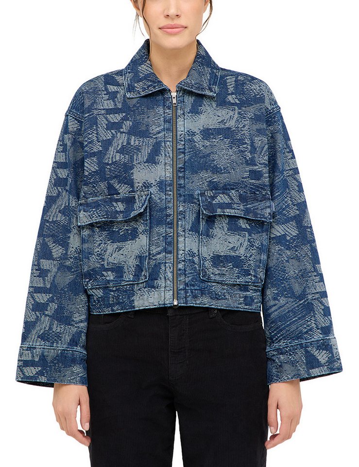 MUSTANG Outdoorjacke Damen Style Elba Denim Jacket von MUSTANG