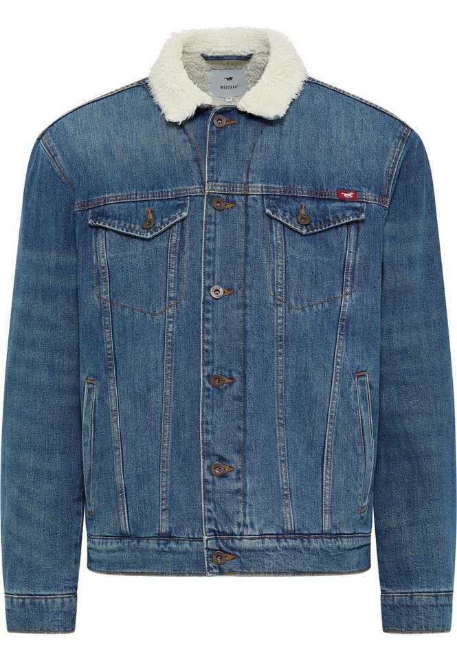 MUSTANG Outdoorjacke Herren Style Dallas Shearling Jacket von MUSTANG