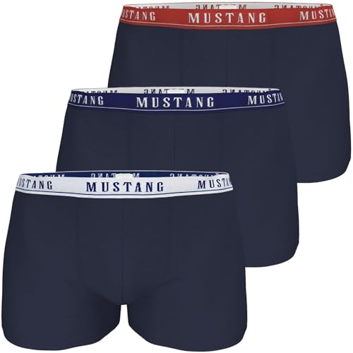 MUSTANG Elvis/Dexter Retro-Pants Herren Unterhose Boxershorts Unterwäsche 3er Pack von MUSTANG