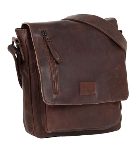 MUSTANG Herren, Unisex Tasche Umhängetasche aus Echtleder von MUSTANG