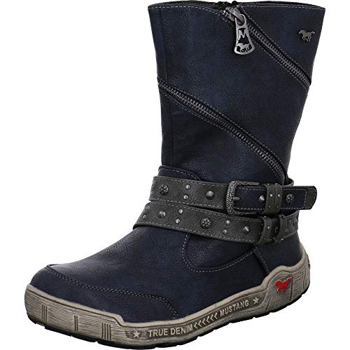 MUSTANG Shoes Damen Schuhe Stiefel 1290-606-820 Navy 38 von MUSTANG