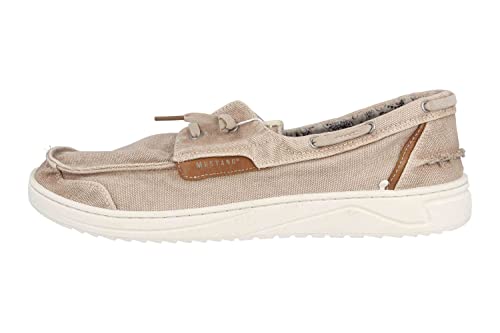 MUSTANG Shoes Slipper in Übergrößen Beige 4191-404-4 große Herrenschuhe, Größe:50 von MUSTANG