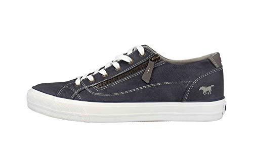 MUSTANG Shoes Sneaker in Übergrößen Blau 1272-305-800 große Damenschuhe, Größe:44 von MUSTANG