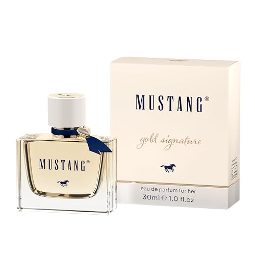MUSTANG Signature for her Parfüm Damen, 30ml I Blumig-aromatisches Eau de Parfum Damen I Frauen Parfüm für jedes Alter I Zart, verführerisch & exotisch mit Birne, Jasmin, Moschus & Amber von MUSTANG