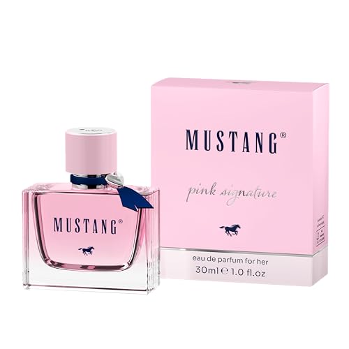 MUSTANG Signature for her Parfüm Damen, 30ml I Blumig-fruchtiges Eau de Parfum Damen I Frauen Parfüm für jedes Alter I Frisch, sinnlich & lebendig mit Grapefruit, Vanille, Kaschmir von MUSTANG