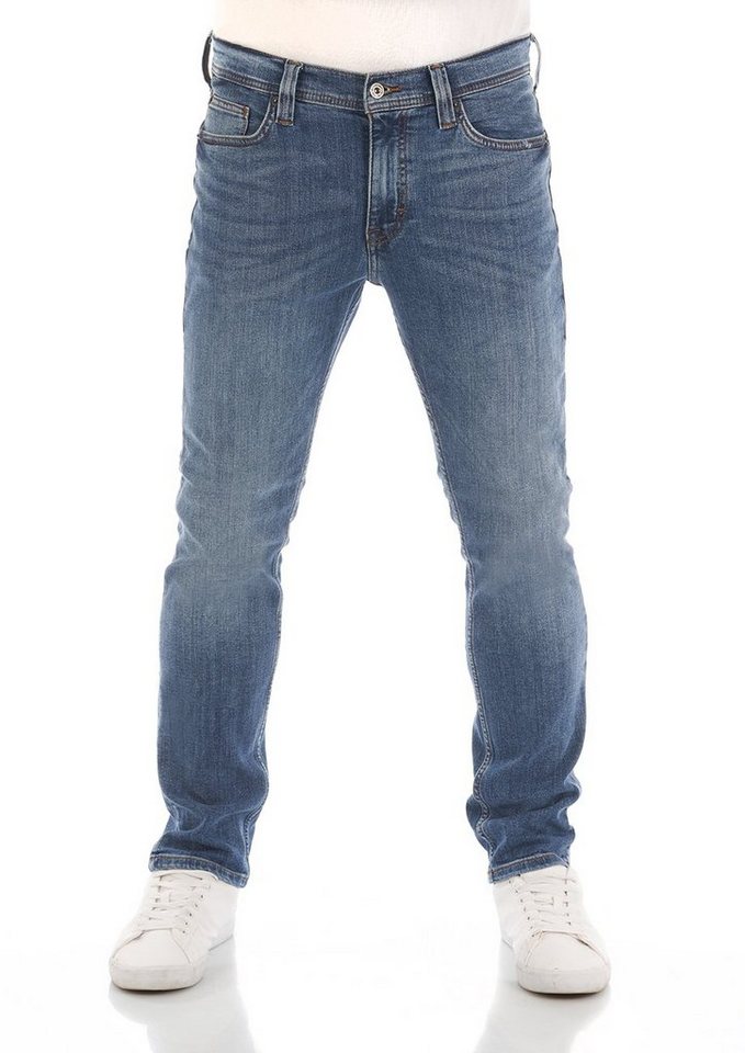 MUSTANG Slim-fit-Jeans Herren Jeanshose Vegas Slim Fit Denim Hose mit Stretch von MUSTANG