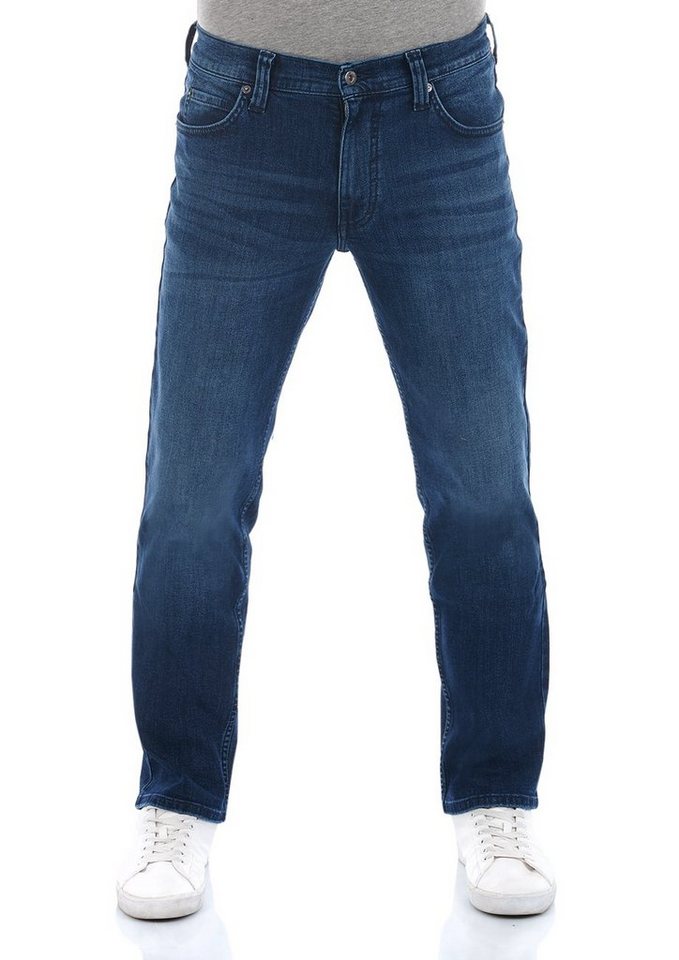 MUSTANG Straight-Jeans Herren Jeanshose Tramper Regular Fit Denim Hose mit Stretch von MUSTANG