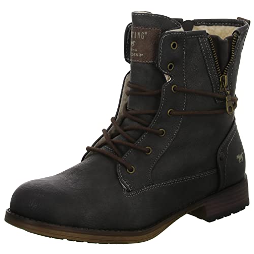 MUSTANG Mädchen 5026-619 Stiefeletten, Graphit, 31 EU von MUSTANG