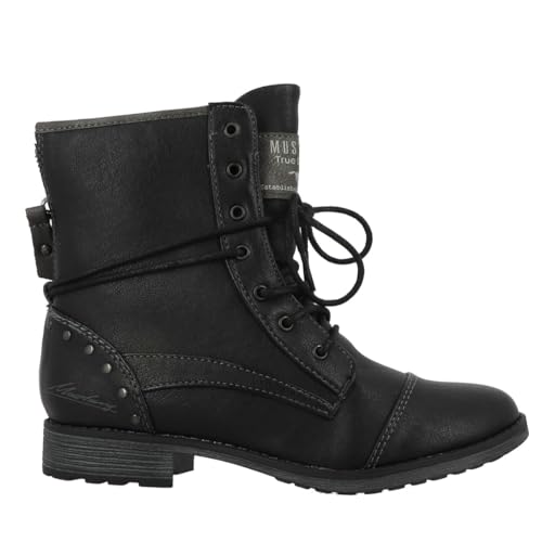 MUSTANG Stiefelette 1265508, Schwarz , 9.5 UK MUSTANG Stiefelette 1265508, Schwarz , 9.5 UK von MUSTANG