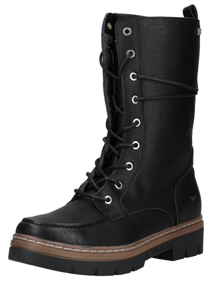 MUSTANG Stiefel Lederimitat . Schnürstiefel von MUSTANG