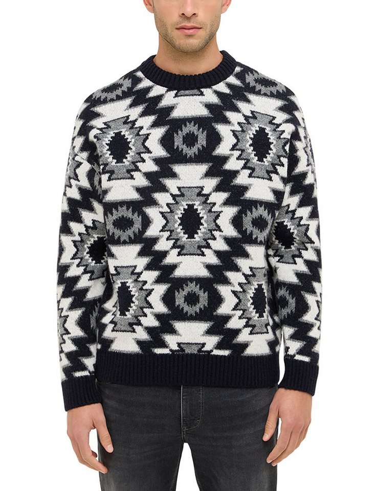 MUSTANG Sweater Herren Style Bloomfield von MUSTANG