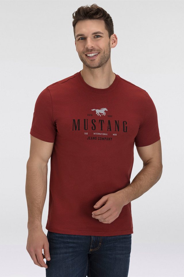 MUSTANG T-Shirt Style Alex C Print von MUSTANG