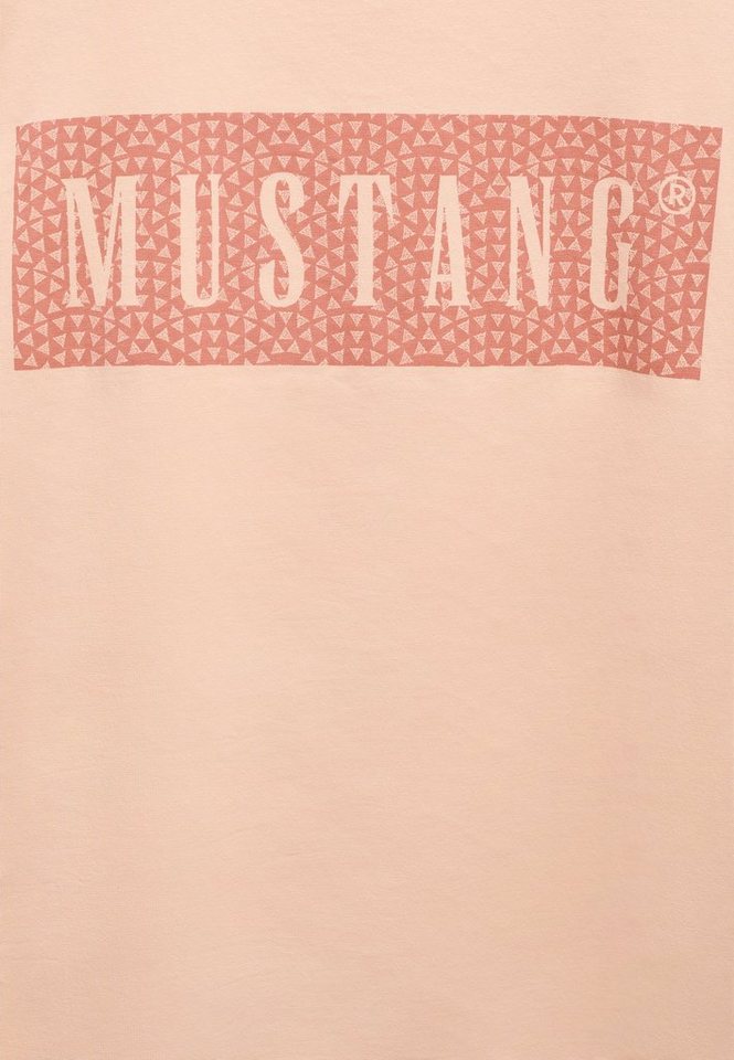 MUSTANG Kurzarmshirt Print-Shirt von MUSTANG