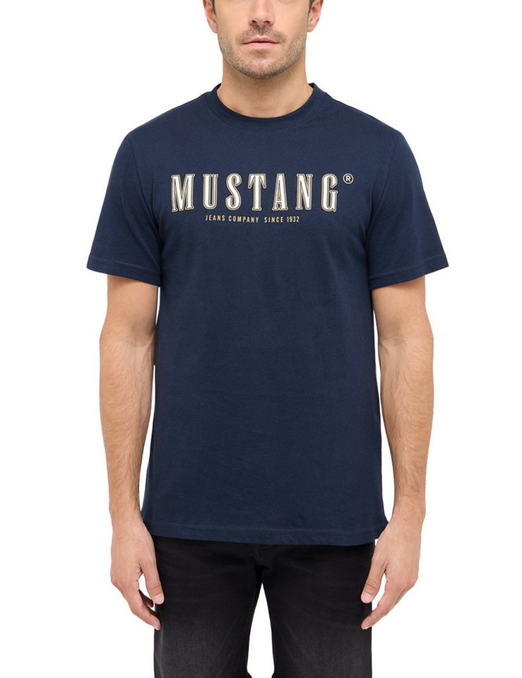 MUSTANG T-Shirt Style Austin mit Logo-Print von MUSTANG