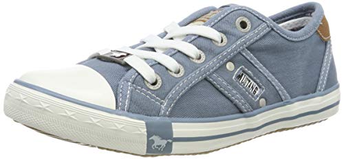 Mustang Unisex 5803-319-807 Sneaker, himmelblau, 36 EU von MUSTANG