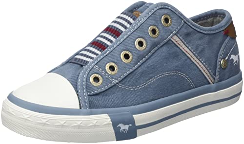 MUSTANG Unisex Kinder 5024-312 Sneaker, Himmelblau, 36 EU von MUSTANG