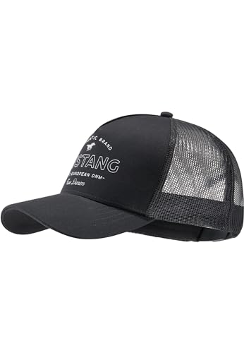 MUSTANG Unisex Mütze Baumwoll-Cap mit Netzansatz von MUSTANG