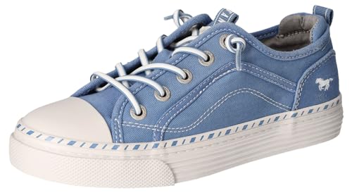 Mustang Mädchen 5070-303 Sneaker, Hellblau, 31 EU von MUSTANG