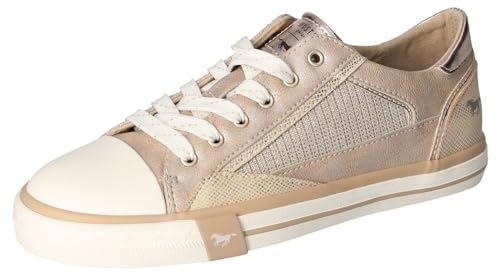 Mustang Damen 1146-320 Sneaker, Gold, 38 EU von MUSTANG