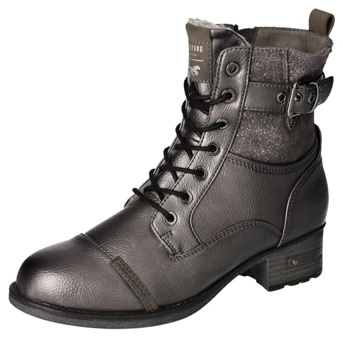 Mustang Damen 1229-606 Schnuer-Booty, Stein, 41 EU Mustang Damen 1229-606 Schnuer-Booty, Stein, 41 EU von Mustang