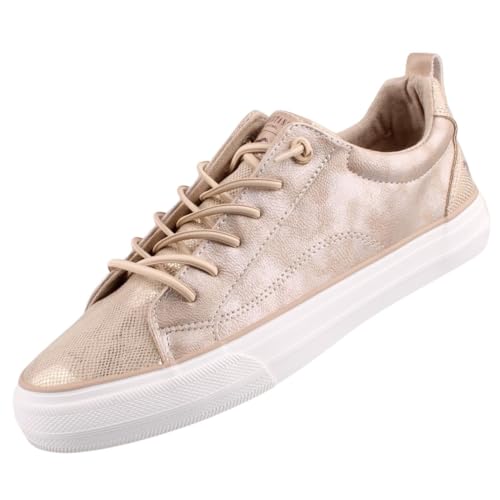 Mustang Damen 1272-311 Sneaker, Champagner, 37 EU von MUSTANG