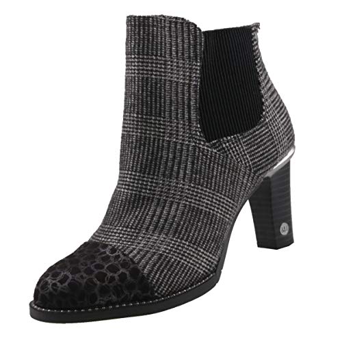 Mustang Damen 1335-503 Chelsea Boots, Schwarz (Schwarz/Grau 92) von MUSTANG